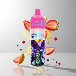 JNR Alien Max 18000 Puffs デュアルメッシュコイル＆デュアルコア スマートLEDディスプレイ 卸売業者 日本 Strawberry Kiwi