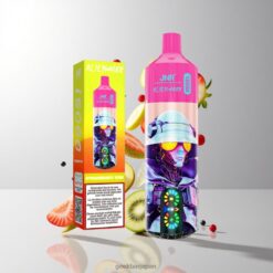 JNR Alien Max 18000 Puffs デュアルメッシュコイル＆デュアルコア 28ml E-liquid ストロベリーキウイ 卸売業者 日本