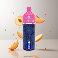 JNR Alien Pod 13000 Puffs ディスポーザブルベイプ 最大13000パフ 850mAhバッテリー容量 卸売業者 日本 Juicy Peaches