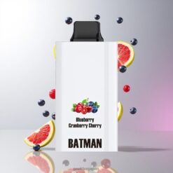 JNR BATMAN 11000 Puffs デュアルメッシュコイル & タイプC急速充電 ブルーベリー クランベリー チェリー 卸売業者 日本