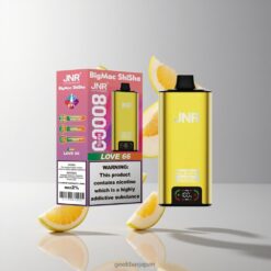 JNR Big Mac Shisha 80K究極の大容量80,000パフ Quadメッシュコイル搭載 フレーバー充実 卸売業者 日本 Love 66