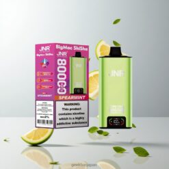 JNR Big Mac Shisha 80K究極の高容量クアッドメッシュコイル搭載フーカスタイルベイプ 卸売業者 日本