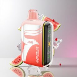 JNR Capsule 15000 Puffs デュアルメッシュコイル & 850mAh バッテリー 卸売業者 日本 Watermelon Brazz Ice