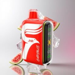 JNR Capsule 15000 Puffs デュアルメッシュコイル & 850mAh バッテリー 卸売業者 日本 Watermelon Ice