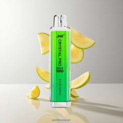 JNR Crystal Pro Max 5000 Puffs ソーアップル 1400mAh バッテリー容量 12ml E-liquid 卸売業者 日本