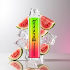 JNR Crystal Pro Max 5000 Puffs ディスポーザブルベイプ 12ml E-liquid 1400mAhバッテリー容量 卸売業者 日本 Watermelon Ice