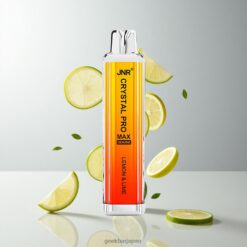 JNR Crystal Pro Max 5000 Puffs ディスポーザブルベイプ 最大5000パフ 12ml E-liquid レモン＆ライム 卸売業者 日本