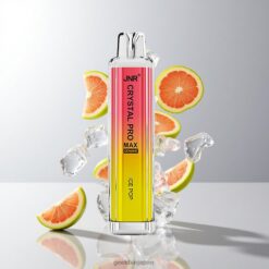 JNR Crystal Pro Max 5000 Puffs ディスポーザブルベイプ 最大5000パフ 1400mAhバッテリー 卸売業者 日本 Ice Pop 10PCS/PACK