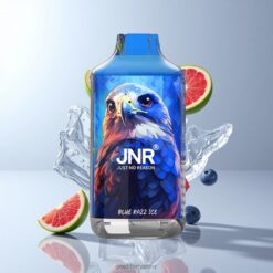 JNR Falcon 16000 Puffs ディスポーザブルベイプ 850mAh バッテリー & 22ml リキッド容量 Blue Razz Ice 卸売業者 日本