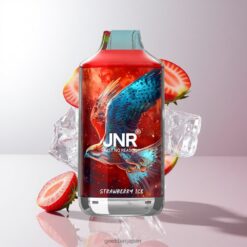 JNR Falcon 16000 Puffs ディスポーザブルベイプ 850mAhバッテリー容量 & 22mlリキッド容量 Strawberry Ice 卸売業者 日本