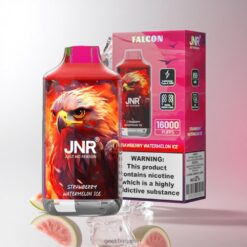 JNR Falcon 16000 Puffs ディスポーザブルベイプ 850mAhバッテリー＆22mlリキッド容量 Strawberry Watermelon Ice 卸売業者 日本