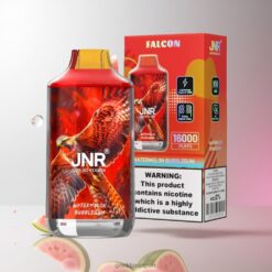 JNR Falcon 16000 Puffs ディスポーザブルベイプ 850mAh大容量バッテリー & 22ml eリキッド ウォーターメロンバブルガム 卸売業者 日本