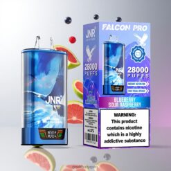 JNR Falcon Pro 28000 ディスポーザブルベイプ 30mlプリフィルド & 950mAhバッテリー ブルーベリーサワーラズベリー 卸売業者 日本