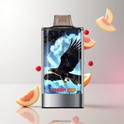 JNR Falcon Pro 28000 ディスポーザブルベイプ 950mAhバッテリー容量 & スマートディスプレイ 卸売業者 日本 White Peach Razz MTL Vaping