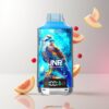 JNR Falcon X 18000 Puffs ディスポーザブルベイプ 750mAh バッテリー容量 & 24ml リキッド容量 ホワイトピーチラズ 卸売業者 日本