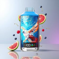 JNR Falcon X 18000 Puffs デュアルメッシュコイル & デュアルコア 24ml ブルーレズチェリー 卸売業者 日本