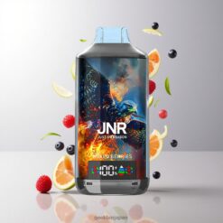 JNR Falcon X 18000 Puffs デュアルメッシュコイル & デュアルコア 24ml 750mAh バッテリー Type-C急速充電 0%,2%,5% Mixed Berries 卸売業者 日本