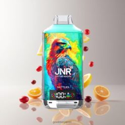 JNR Falcon X 18000 Puffs デュアルメッシュコイル & デュアルコア 24ml 電子タバコ 卸売業者 日本 Skittles