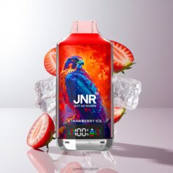 JNR Falcon X 18000 Puffs デュアルメッシュコイル & デュアルコア 24ml イージーリキッド Strawberry Ice 卸売業者 日本
