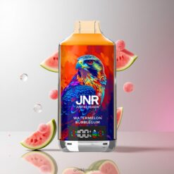 JNR Falcon X 18000 Puffs デュアルメッシュコイル & デュアルコア 24ml リキッド容量 ウォーターメロンバブルガム 卸売業者 日本