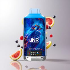 JNR Falcon X 18000 Puffs デュアルメッシュコイル & デュアルコア 24ml 750mAh 卸売業者 日本 Berry Burst