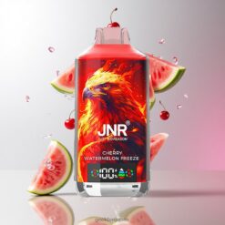 JNR Falcon X 18000 Puffs デュアルメッシュコイル & デュアルコア 24ml チェリーウォーターメロンフリーズ 卸売業者 日本