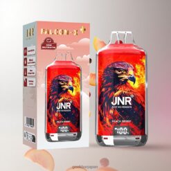 JNR Falcon-X 28000パフ 950mAhバッテリー ディスポーザブルベイプ Peach Berry 卸売業者 日本