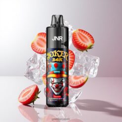 JNR Joker 24K Puffs Disposable Vape 24000プッフ 800mAhバッテリー Strawberry Ice 卸売業者 日本