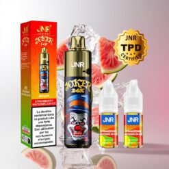 JNR Joker 24K Puffs Disposable Vape リフィル可能ポッド 2+10ml & 800mAh バッテリー 卸売業者 日本 Strawberry Watermelon Ice