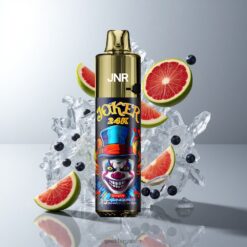 JNR Joker 24K Puffs Disposable Vape リフィル可能ポッド 2+10ml 800mAh バッテリー 卸売業者 日本 Black Dragon Ice