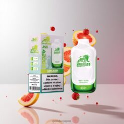 JNR LionKing 42000 デュアルメッシュコイル搭載 42ml大容量 卸売業者 日本 Hubba Bubba Strawberry
