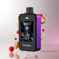 JNR MediaMax 40000 Puffs デュアルメッシュコイル 21mL チェリーストロベリーラズベリー 卸売業者 日本