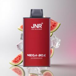 JNR Mega Box 25000 Puffs Disposable Vape 30ml E-liquid Capacity & 850mAh Battery Capacity Watermelon Ice 卸売業者 日本