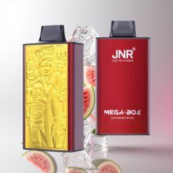 JNR Mega Box 25000パフ 使い捨てベイプ 30ml Eリキッド容量 Watermelon Ice 卸売業者 日本