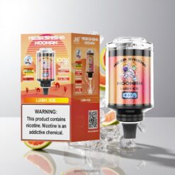 JNR Mega Shisha デスクトップ互換性 100000プッフ 60ml e-リキッド容量 2200mAh充電式バッテリー Lush Ice 卸売業者 日本