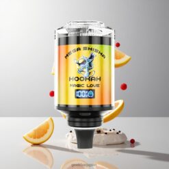 JNR Mega Shisha Hookah Desktop Compatibility 100000プッフ 60ml e-リキッド容量 2200mAh充電式バッテリー 卸売業者 日本 Magic Love 2%ニコチン強度