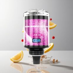 JNR Mega Shisha Hookah Desktop Compatibility 100000回パフ 60ml eリキッド容量 Love 66 卸売業者 日本