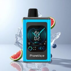 JNR PhoneVape 30000 Puffs ディスポーザブル リチャージャブル 850mAh バッテリー 卸売業者 日本 Blue Razz Ice