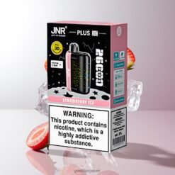JNR Plus-X 26000 Puffs ディスポーザブルベイプ 850 mAh バッテリー容量 & 28ml リキッド容量 Strawberry Ice 卸売業者 日本