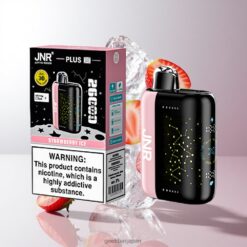 JNR Plus-X 26000 Puffs ディスポーザブルベイプ 850mAhバッテリー & 28mlリキッド容量 Strawberry Ice 卸売業者 日本