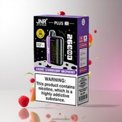 JNR Plus-X 26000 Puffs ディスポーザブルベイプ チェリーストロベリーレズベリー 850mAh 28ml 卸売業者 日本