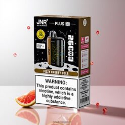 JNR Plus-X 26000 Puffs デュアルメッシュコイル＆850mAhバッテリー フィジー・チェリー・コーラ 卸売業者 日本