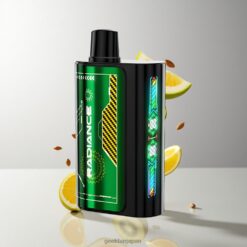 JNR Radiance 31000 Puffs Disposable Vape 950mAh充電式バッテリー & デュアルメッシュコイル パッションフルーツキウイ 卸売業者 日本
