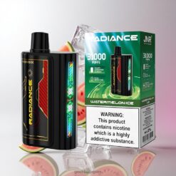 JNR Radiance 31000 Puffs Disposable Vape 950mAh充電式バッテリー & Type-C充電ポート 卸売業者 日本 Watermelon Ice