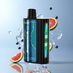 JNR Radiance 31000 Puffs Disposable Vape 950mAh充電式バッテリー & Type-C充電ポート 卸売業者 日本 Blue Razz Ice
