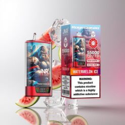 JNR RageGorilla 55000 最大55,000パフ 950mAh USB-C充電式 ディスポーザブルベープ 卸売業者 日本 Watermelon Ice