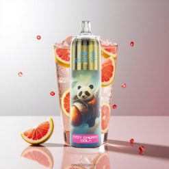 JNR Rocket-X 12400 Puffs Disposable Vape 調整可能な気流 & RGBライト Fizzy Cherry Cola 卸売業者 日本