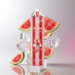 JNR Shisha Hookah 12000 Puffs 750mAhバッテリー容量 24mlリキッド容量 0.6オームメッシュコイル Watermelon Ice 卸売業者 日本