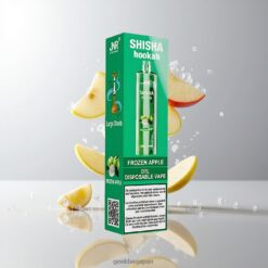 JNR Shisha Hookah 12000 Puffs ディスポーザブルベイプ 750mAh バッテリー容量 & 24ml リキッド容量 フローズンアップル 卸売業者 日本
