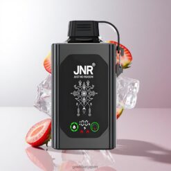 JNR Shisha Hookah Box 20500 Puffs ディスプレイHD Display バッテリー容量1000mAh Strawberry Ice 卸売業者 日本